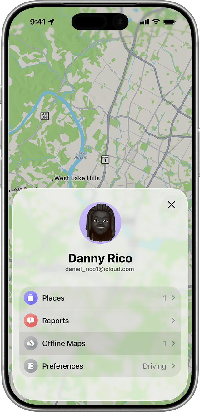 Trong Apple Maps, mục Offline Maps là nơi anh em có thể thêm khu vực mới, chọn Current Location hoặc tải lại những vùng đã từng dùng. Ảnh: Apple Support