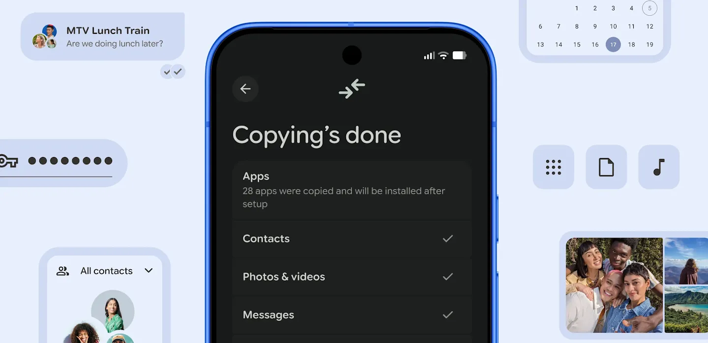 Ảnh: Android, hình chính thức cho việc chuyển từ iPhone sang Android.