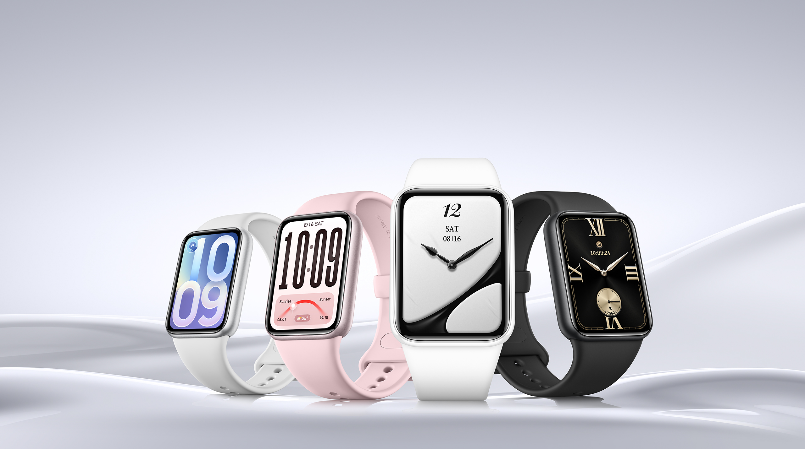 Ảnh: Xiaomi Global - trang sản phẩm Smart Band 10 Pro nhấn mạnh màn hình sáng hơn và thiết kế mỏng.