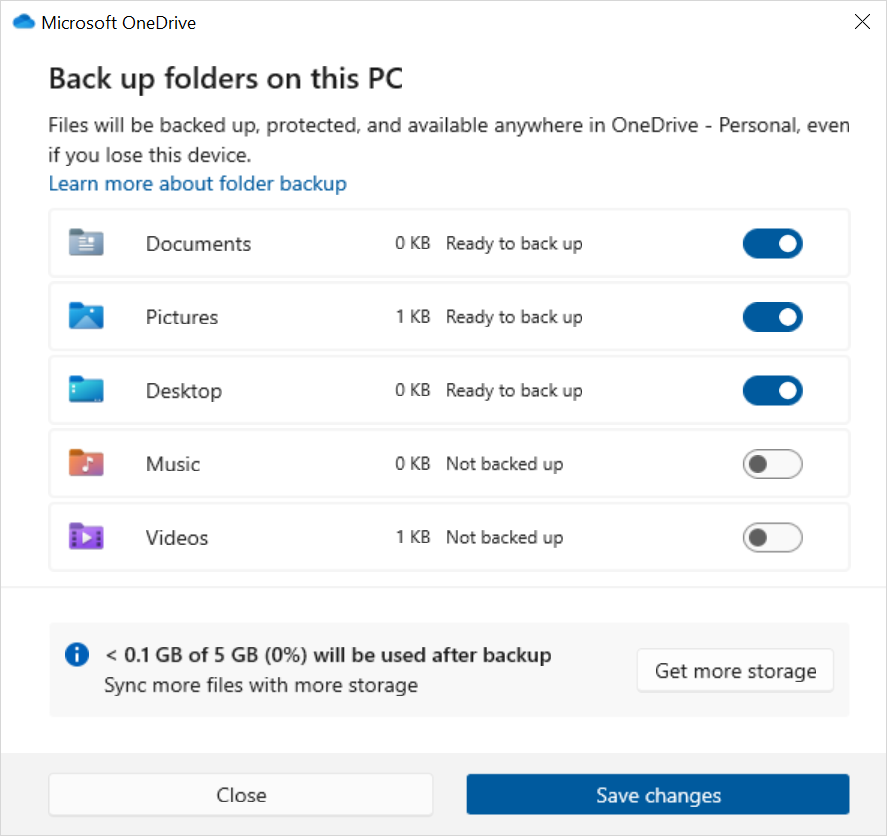 Windows Backup trên Windows 11 cho phép kiểm soát Remember my apps và nhóm Remember my preferences trước khi đổi máy hoặc cài lại hệ thống.
