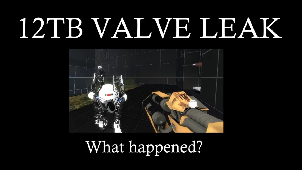 Khung hình video nói về kho dữ liệu Valve được cho là bị rò rỉ.