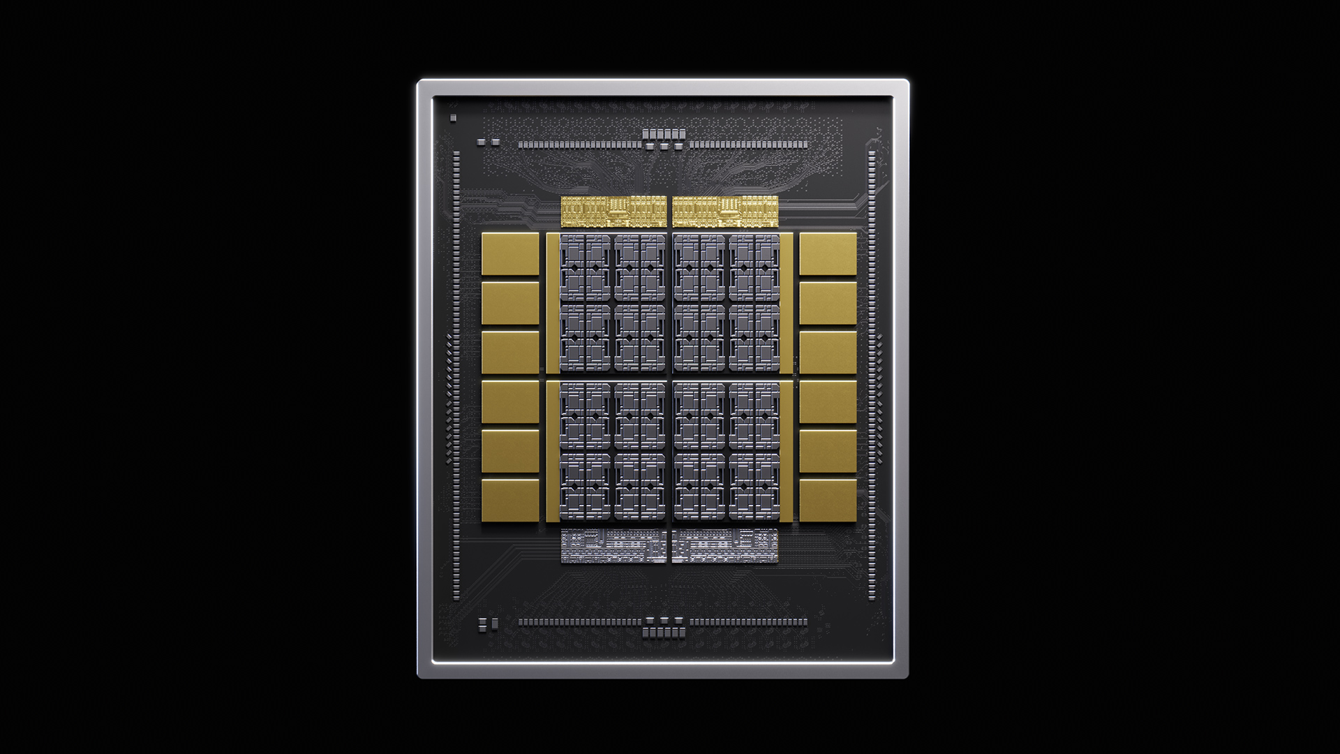 Hình minh hoạ công nghệ bộ nhớ NVHBM của NVIDIA.