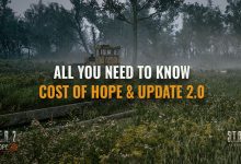Key art chính thức của S.T.A.L.K.E.R. 2: Cost of Hope, minh họa Zone và nhân vật trung tâm