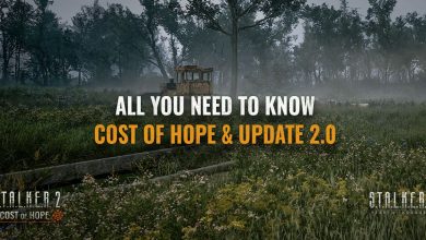 Key art chính thức của S.T.A.L.K.E.R. 2: Cost of Hope, minh họa Zone và nhân vật trung tâm