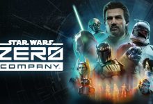 Key art Star Wars Zero Company với đội đặc vụ trong bối cảnh Clone Wars.