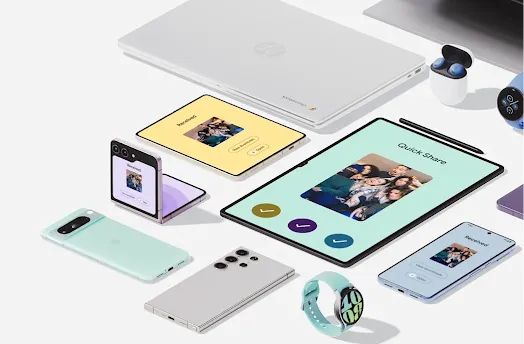 Ảnh minh họa kết nối thiết bị Android với màn hình lớn