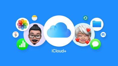 Biểu tượng iCloud trên nền xanh, minh họa chủ đề quản lý dung lượng và sao lưu iCloud