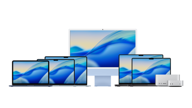 Ảnh minh họa máy Mac của Apple dùng cho bài dọn dung lượng trên macOS