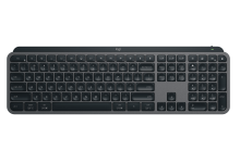 Bàn phím Logitech MX Keys S nhìn từ trên xuống, đại diện cho nhóm bàn phím không dây full-size cho công việc nhiều giờ. Ảnh: Logitech