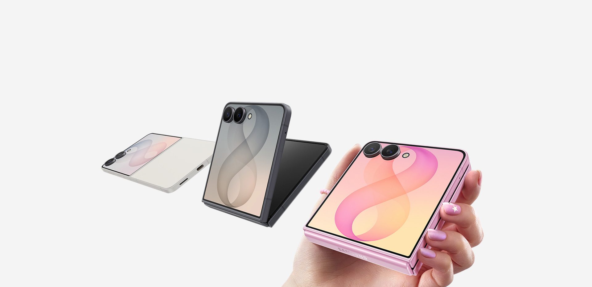 Samsung Galaxy Z Flip8 trên ảnh chính thức từ Samsung Việt Nam.