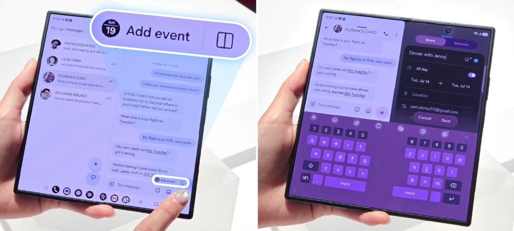 Galaxy Z Fold8 được Samsung đặt ở vị trí chiếc foldable thiên về xem, đọc và dùng hằng ngày hơn là khoe cấu hình thuần túy. Ảnh: Samsung.