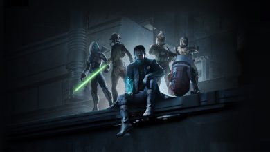 Đội hình nhân vật Star Wars Zero Company trong ảnh key art chính thức. Ảnh: EA / Lucasfilm Games.