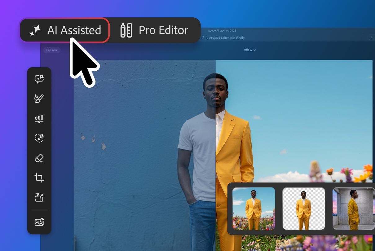 Thanh công cụ 7 tính năng AI trên giao diện AI Assisted Editor