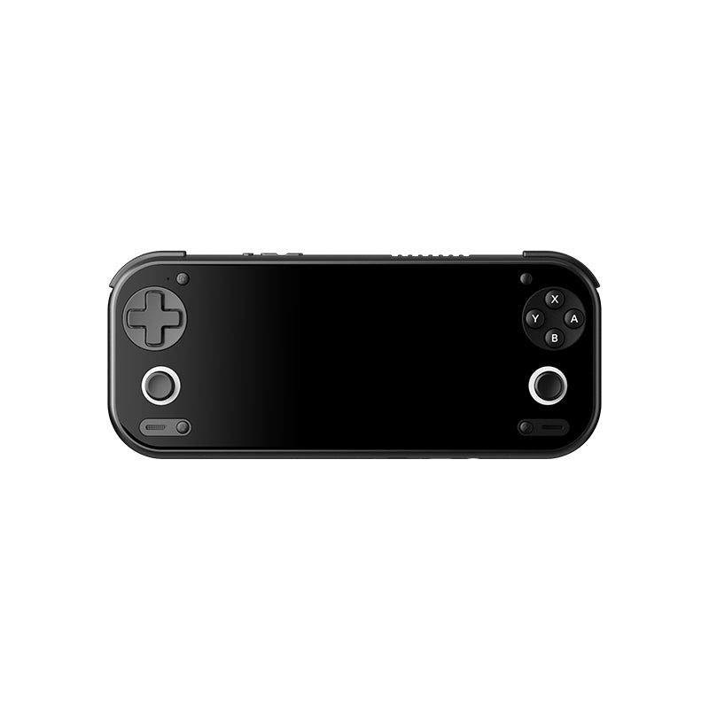 Cận cảnh mặt trước máy chơi game Anbernic RG 55G1 màu đen
