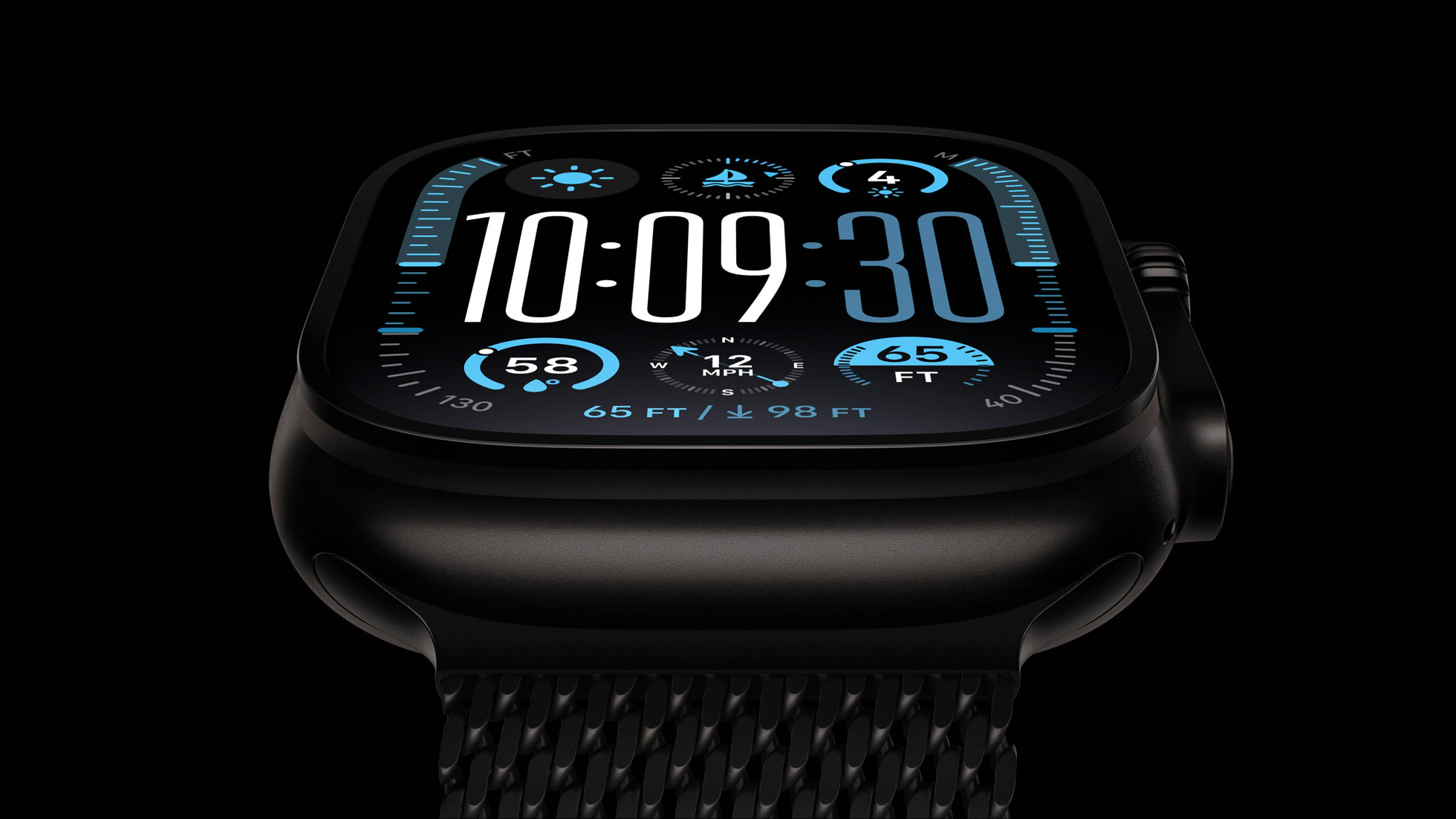 Apple Watch Ultra khung viền titan