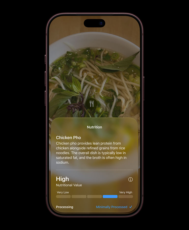 Chế độ Visual Intelligence và quét camera thông minh trên iOS 27