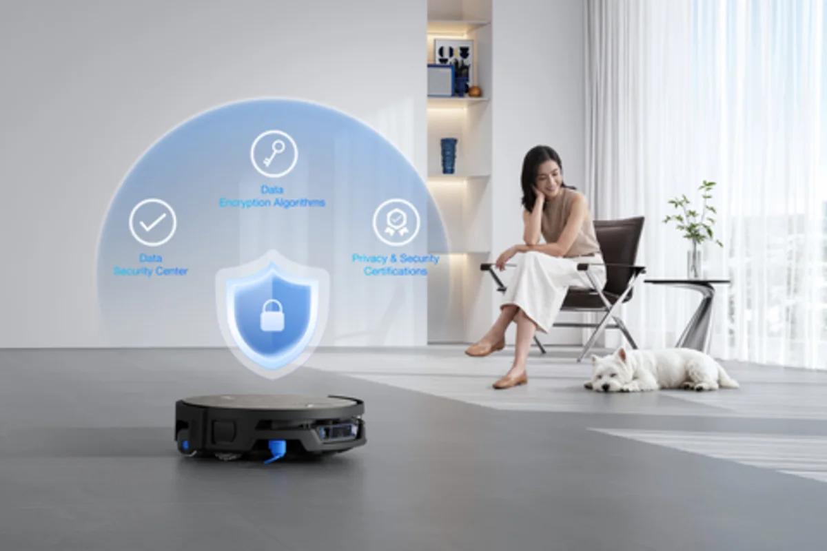 Trạm sạc lốc xoáy OmniCyclone tự động giặt sấy của Deebot X12S