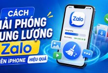 Giải phóng dung lượng Zalo trên iPhone