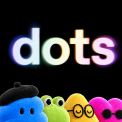 Biểu trưng và hình ảnh đại diện của trợ lý AI Dots từ OpenAI