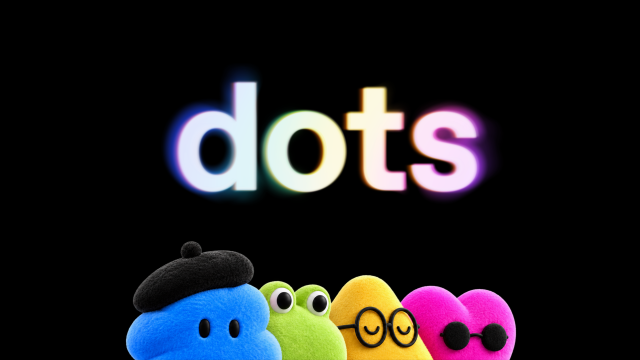 Biểu trưng và hình ảnh đại diện của trợ lý AI Dots từ OpenAI