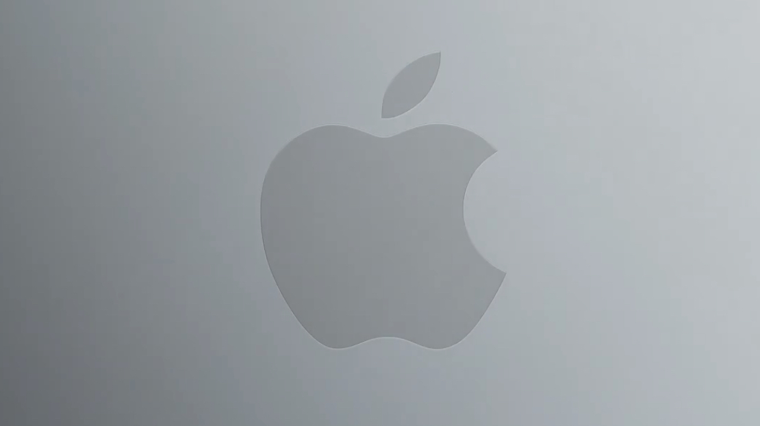 Biểu tượng Apple trên nền tối liên quan đến đợt phát hành bản vá bảo mật khẩn cấp