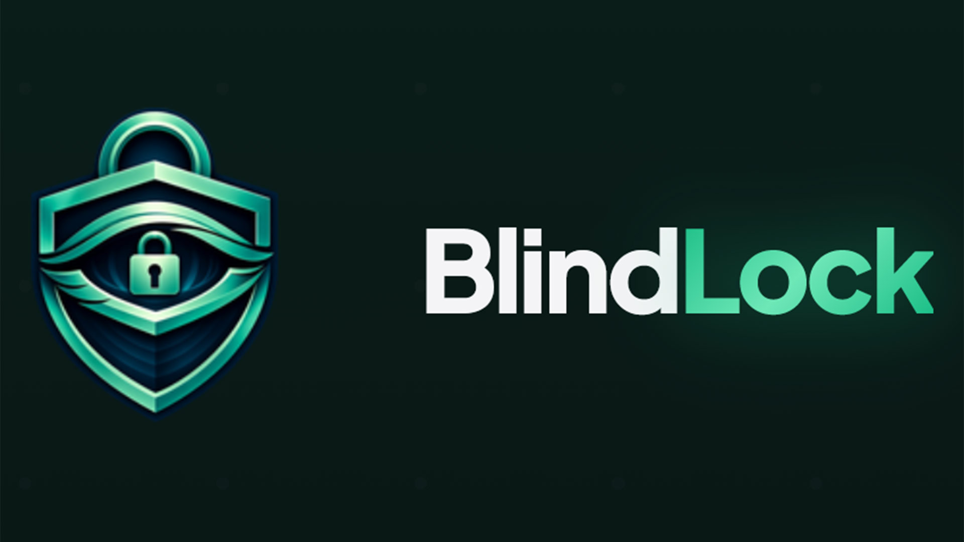 Giao diện BlindLock trong ảnh giới thiệu ứng dụng.