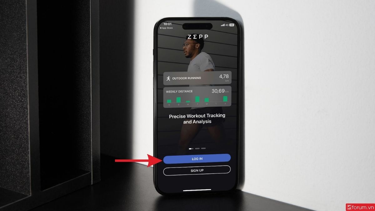 Thao tác kết nối Amazfit Balance 3 trong ứng dụng Zepp