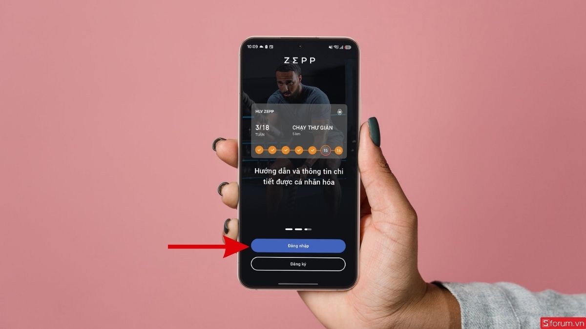 Thao tác kết nối Amazfit Balance 3 trong ứng dụng Zepp