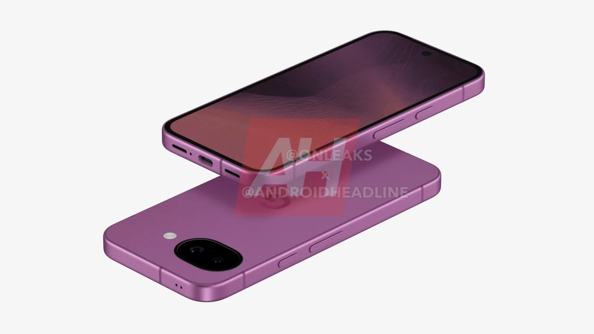 Cạnh dưới Pixel 11a trong hình dựng CAD rò rỉ