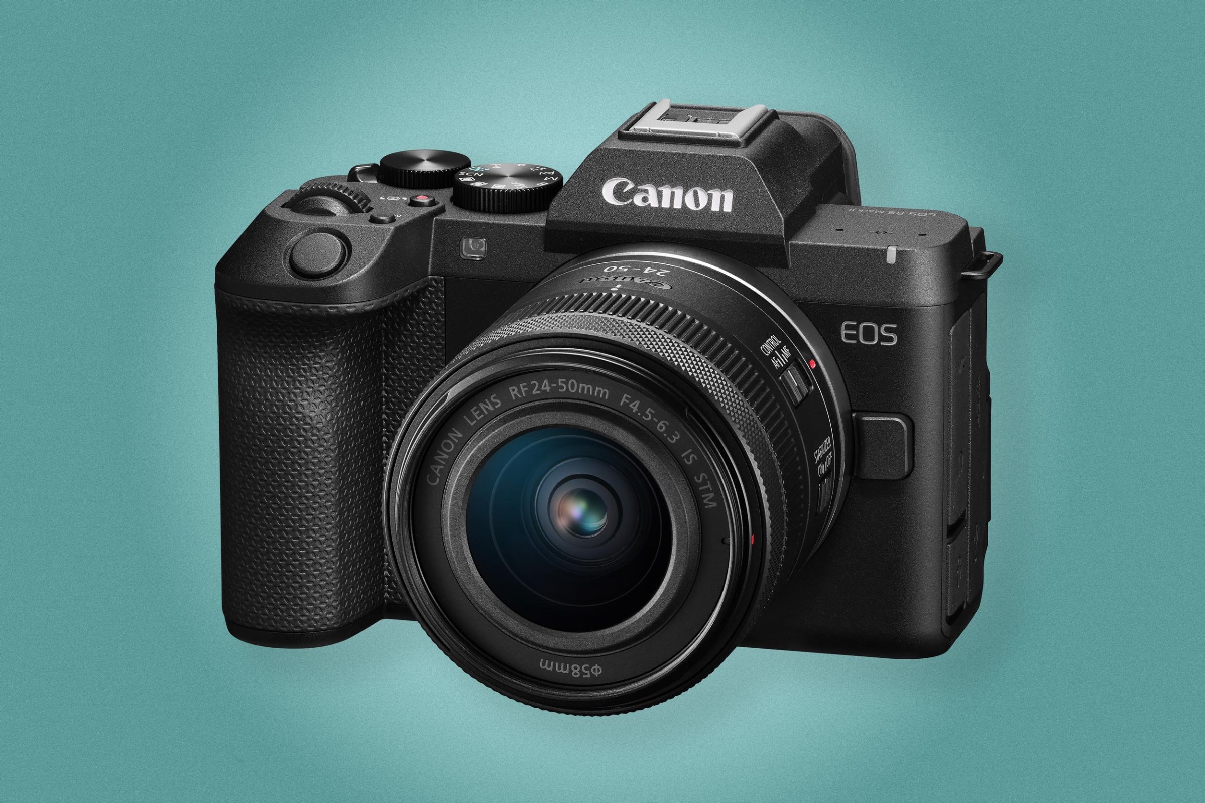 Canon EOS R8 Mark II với thiết kế góc cạnh mang cảm hứng retro