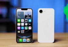 iPhone màu trắng với mặt trước và mặt lưng camera đơn