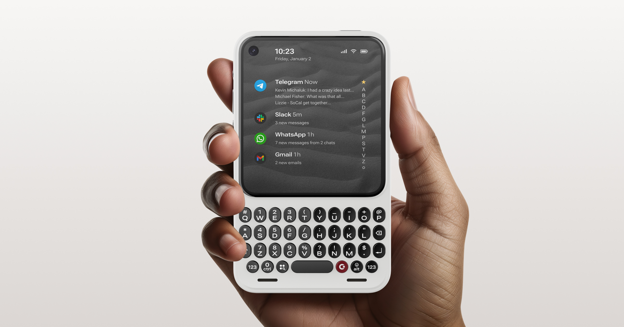 Điện thoại Clicks Communicator lấy cảm hứng từ BlackBerry