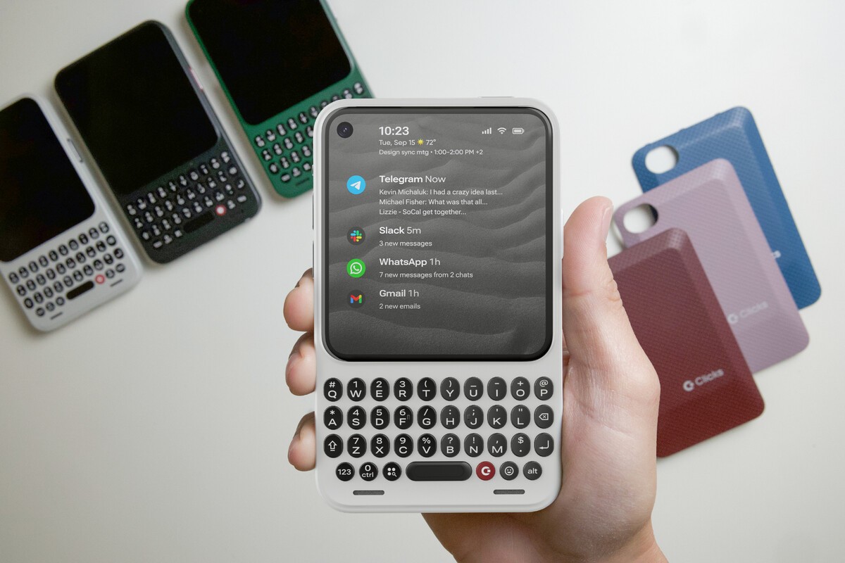 Điện thoại Clicks Communicator lấy cảm hứng từ BlackBerry