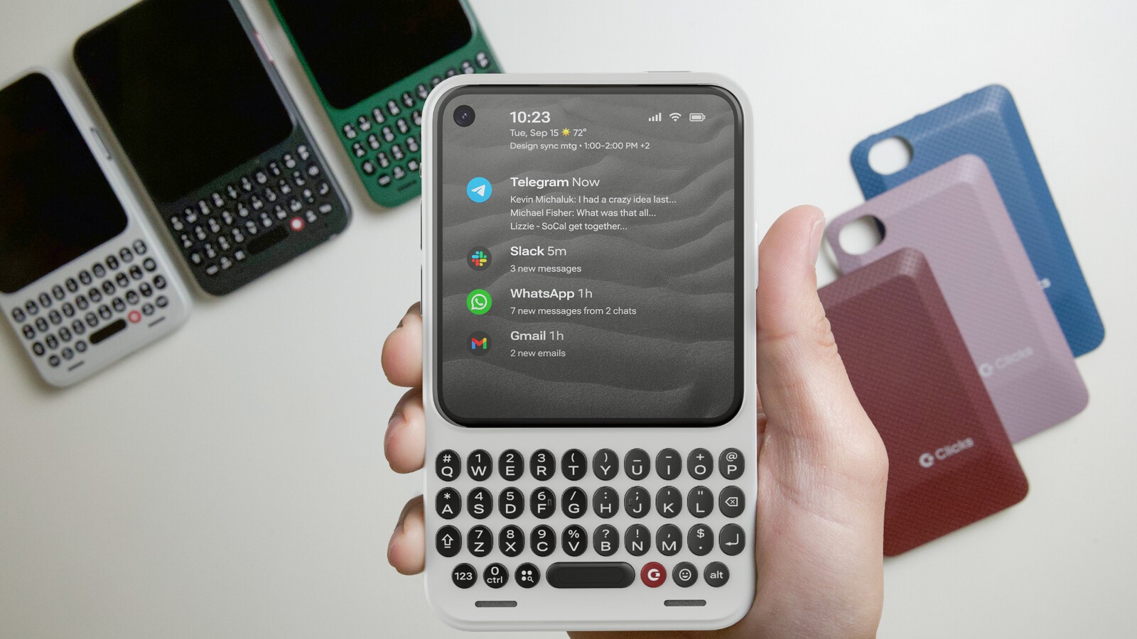Điện thoại Clicks Communicator lấy cảm hứng từ BlackBerry