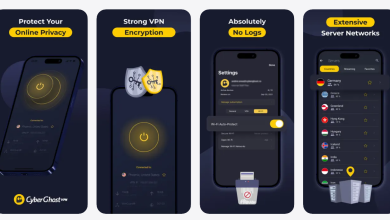 CyberGhost cập nhật giao diện danh sách máy chủ trên iPhone