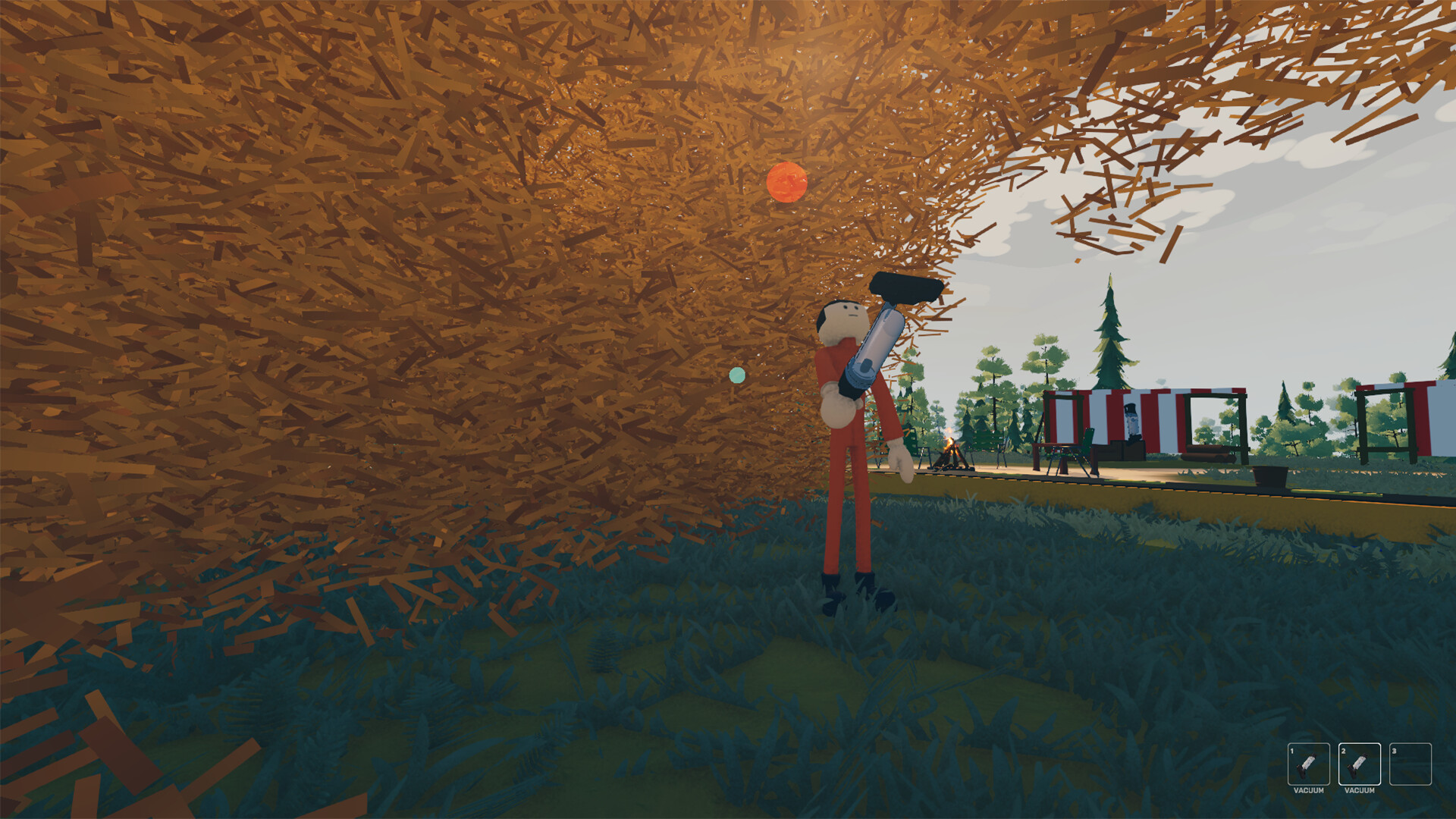 Công cụ sàng lọc rơm và trang bị trong game Needle In A Haystack Simulator