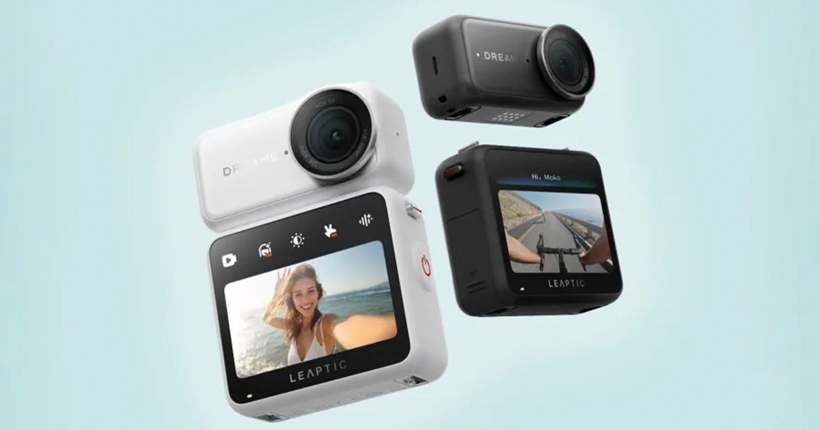 Dreame Leaptic Cube action camera