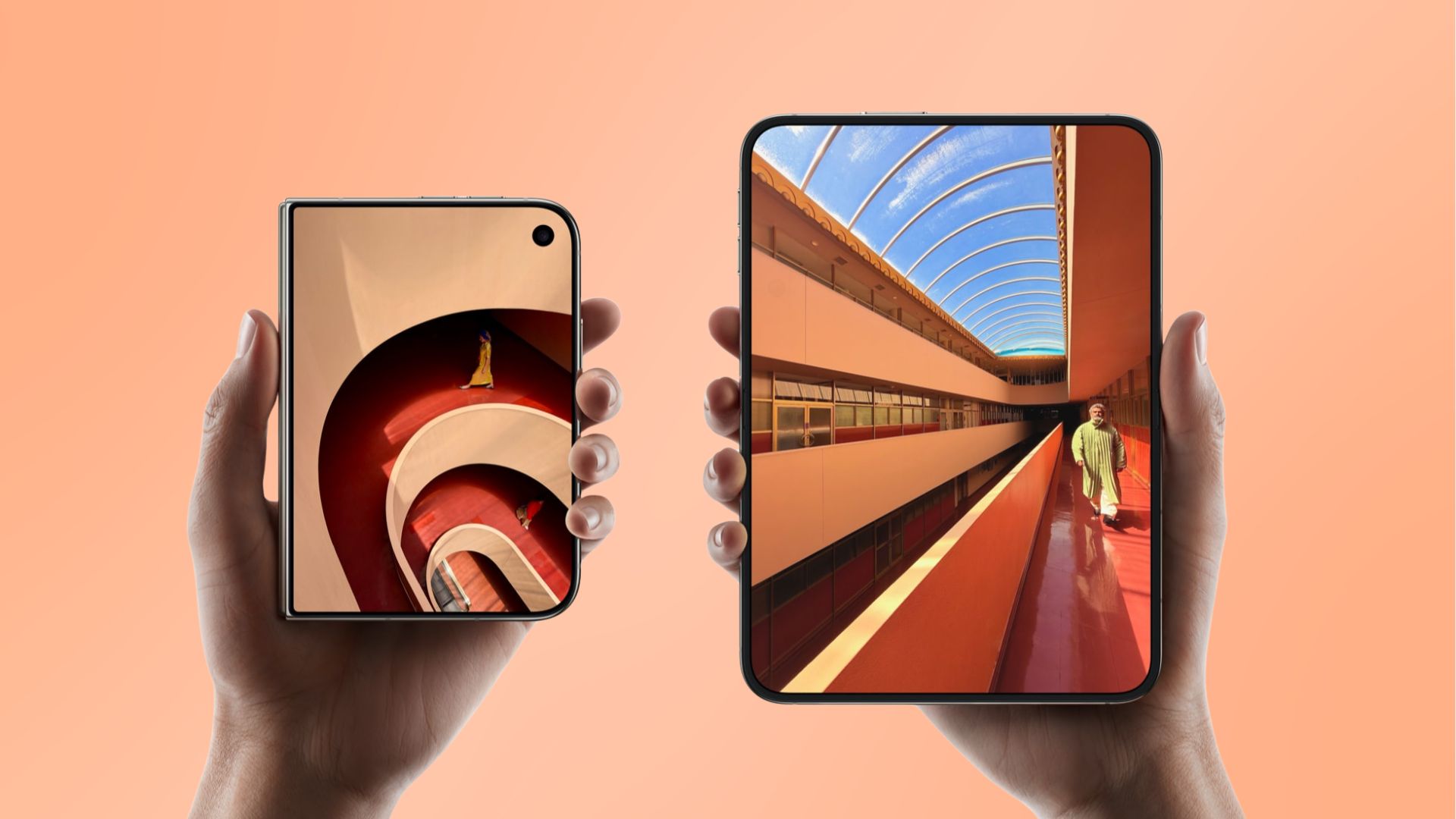 iPhone Duo hinge and camera