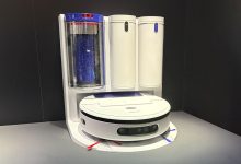 Robot hút bụi lau nhà Dyson R3 Nurovi Spot+Scrub UV