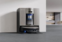 Robot hút bụi lau nhà Ecovacs Deebot X12S Omnicyclone và dock sạc