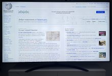 Smart TV hiển thị các ứng dụng giải trí