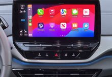Màn hình xe hơi chạy Apple CarPlay kết nối không dây