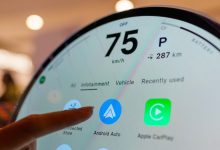 Giao diện Android Auto trên xe hơi