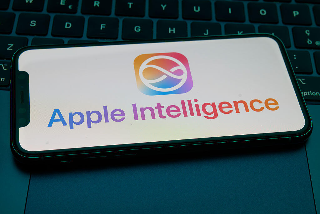 Biểu tượng Apple Intelligence trên màn hình thiết bị Apple