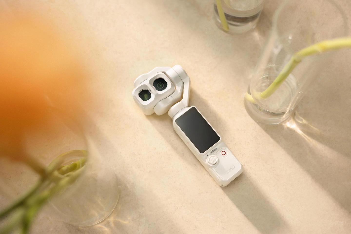 DJI Osmo Pocket 4P màu trắng ngọc trai