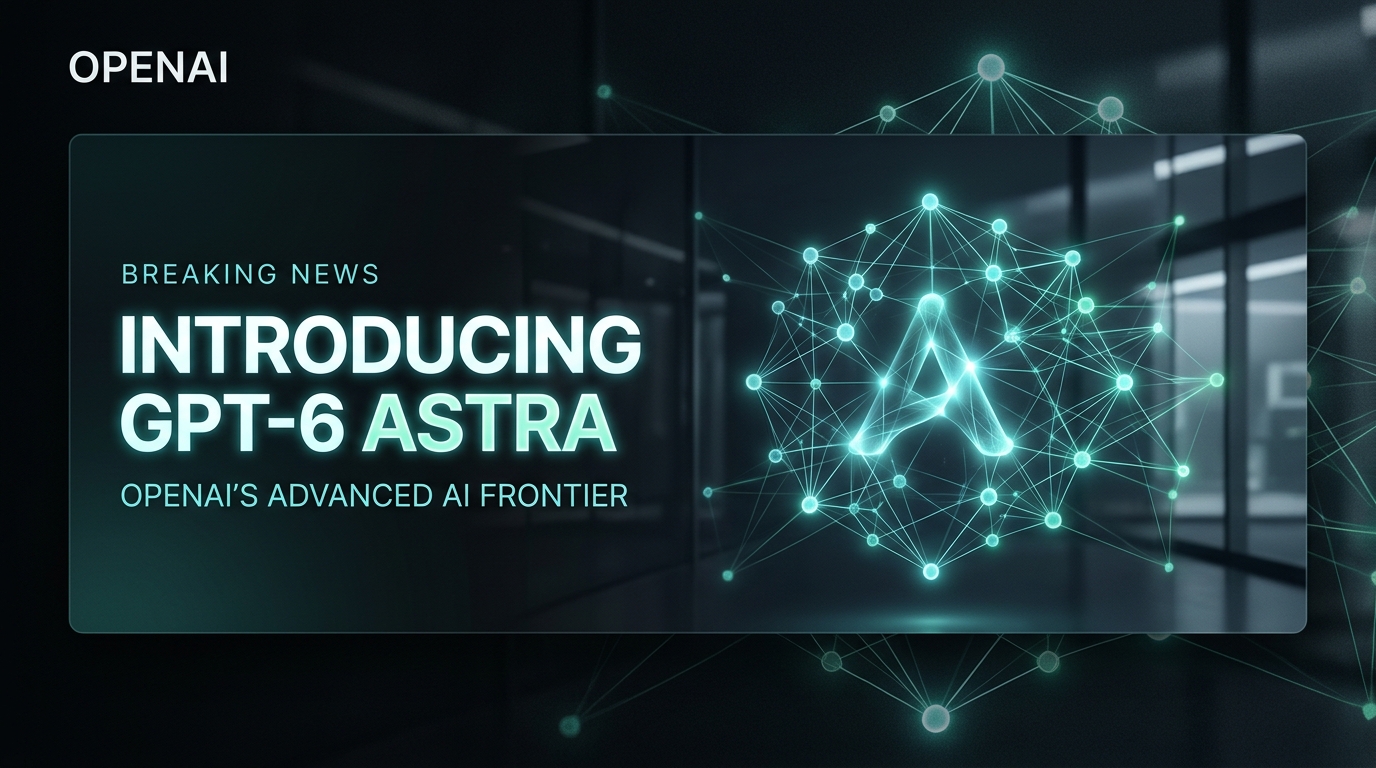 OpenAI công bố mô hình thế hệ mới GPT-6 Astra