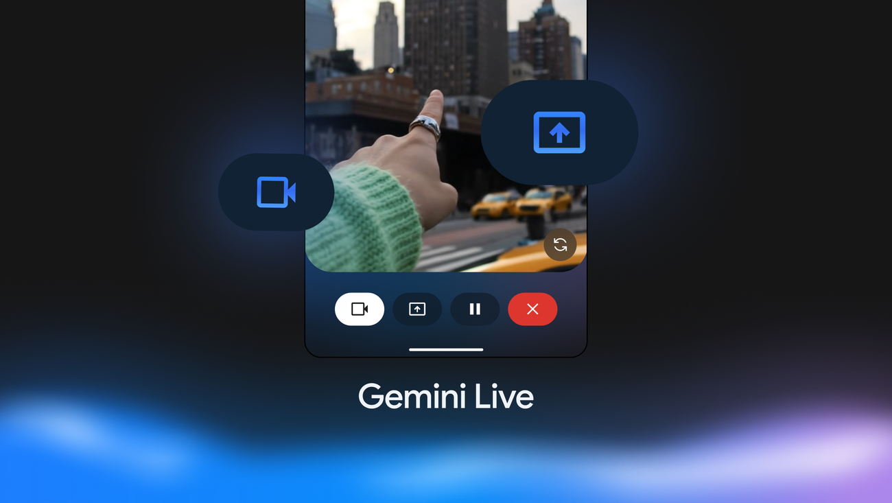 Gemini Live hỗ trợ chia sẻ màn hình trên Android