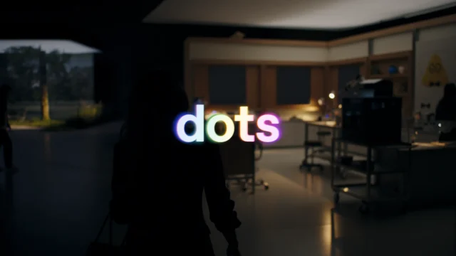 Hình giới thiệu Dots trong phim ra mắt của OpenAI
