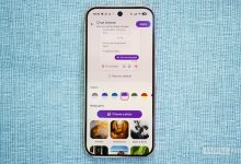 Giao diện tính năng Chat Themes trong ứng dụng Google Messages