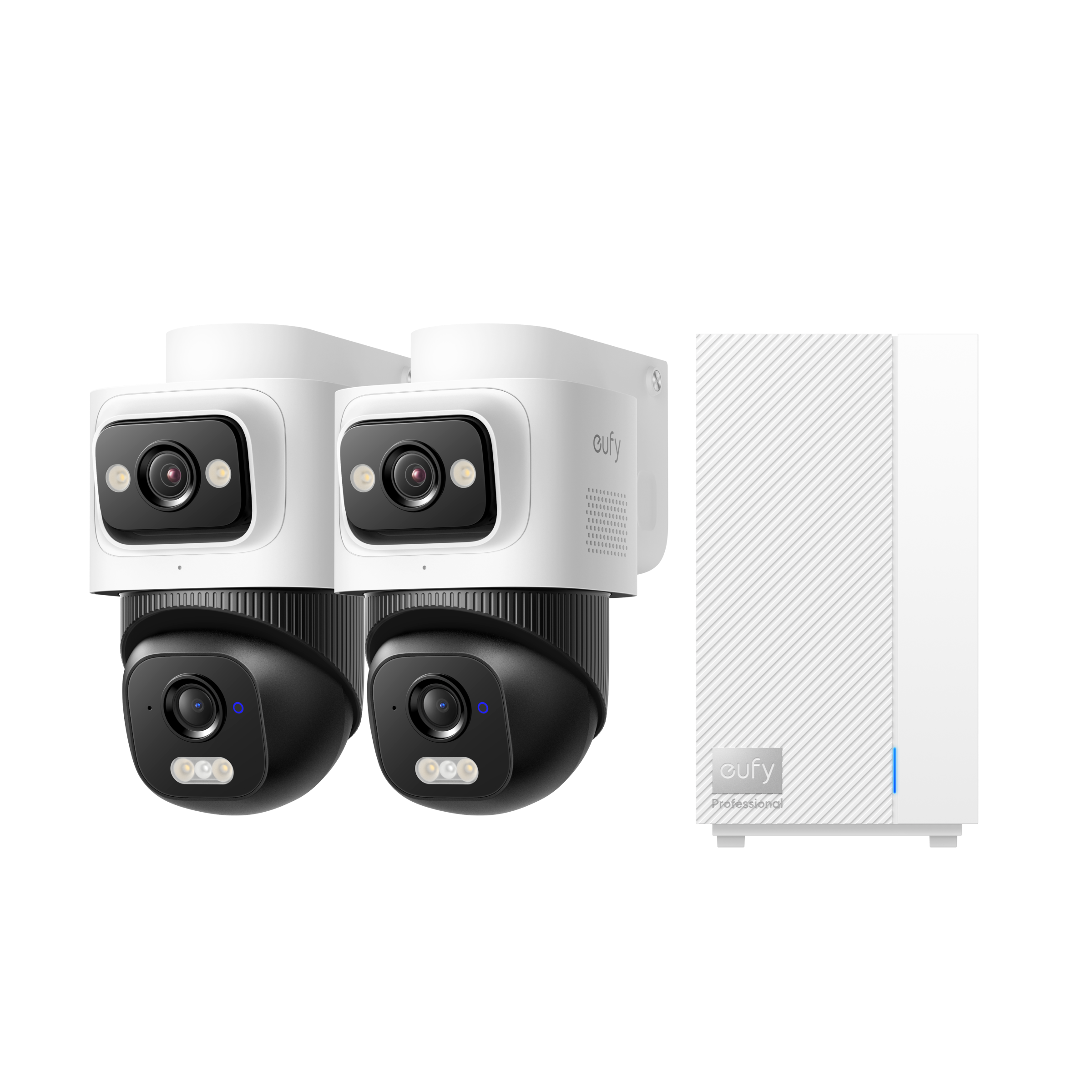 Mặt sau đầu ghi NVR với các cổng PoE